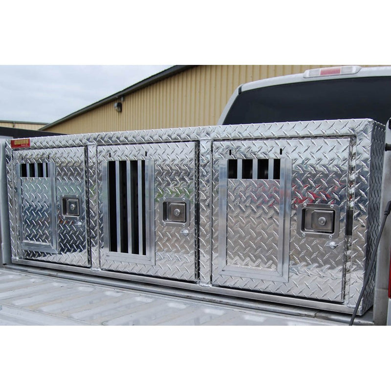 Owens Hunter Aluminum Triple Dog Box - 55029