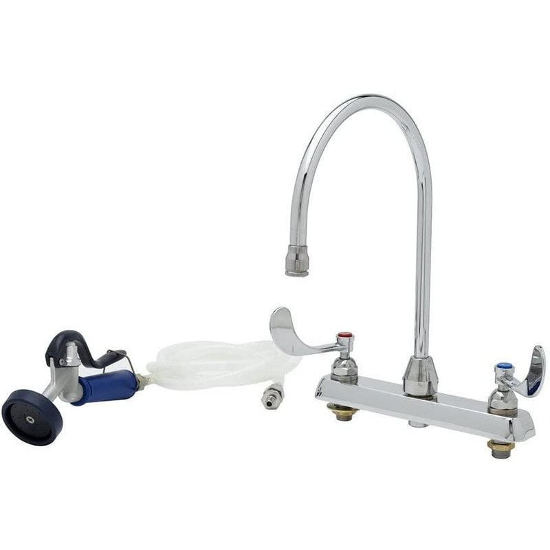 PETLIFT Deluxe Gooseneck Faucet 8″ Center - PL-A40-2347-8C