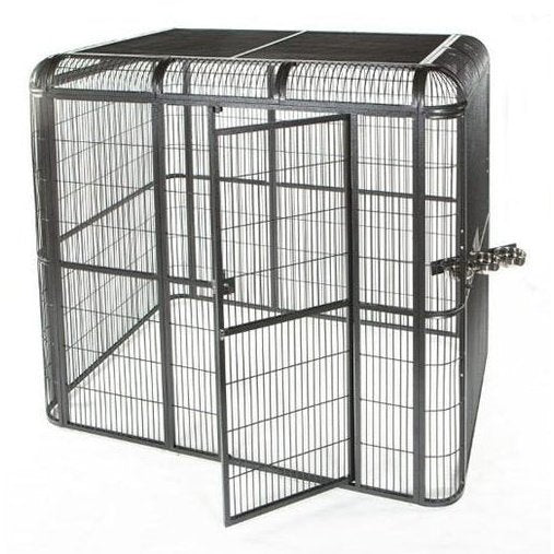 A&E Small Walk-in Aviary - AE-WI6262-BLK