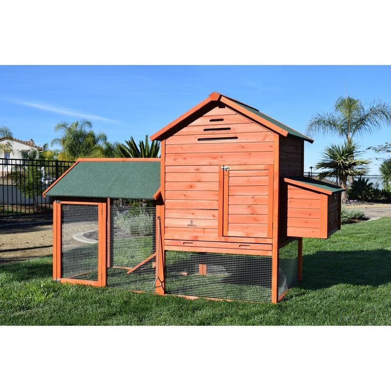 Rugged Ranch™ Raised Wood Chicken Coop (Up to 6 chickens)